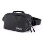 Oem Fashion Casual Waterproof sport fanny pack manufacturer multifunctional outdoor running black waist bag