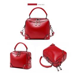 Wholesale Custom logo Designer Bag Women Leather Handbags Trendy Genuine Leather Handbags Luxury Ladies Tote Bags Hand bags