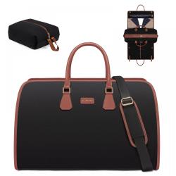 LOVEVOOK New Design Foldable Garment Duffle Bags for Travel with Shoe Pouch Convertible Carryon Hanging Suit Business Travel Bag
