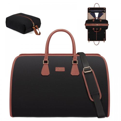 LOVEVOOK New Design Foldable Garment Duffle Bags for Travel with Shoe Pouch Convertible Carryon Hanging Suit Business Travel Bag