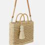 Cheap Handwoven Rattan Bag Summer Beach Handbag For Women