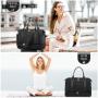 LOVEVOOK 2023 hot sale 2pcs Tote Weekender Bag Swim Gym USB Bag for Travel Sports Duffel bags with shoe compartment unisex