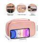 ODM OEM NEW Arrival 2023 Aopiya wholesale  custom PU leather luxury makeup Bag Portable 2-layer large capacity cosmetic bag
