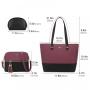 LOVEVOOK Leather Tote Bag Alibaba hot sale Purse 3 PCS Handbags Set Tote ladies Luxury Handbags for Women Hand Bags