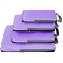 OEM Luxury 4/5pcs Extensible Storage Bag Foldable Luggage Compression Pouches Travel Organizers Packing Cubes