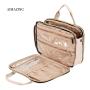 Portable Makeup Organizer Stand Up Cosmetic Bag Hanging Toiletry Bag for Women Cosmetic Case for Travel
