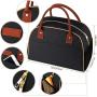 Multi-functional Insulated Lunch Tote Bags with Double Zippers Reusable Thermal Cooler Lunch Bag Box