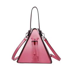 sac a main femme Women PU Leather Bags Fashion Crossbody Triangle Messenger Bags Mini Purse For Ladies
