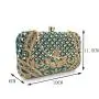 Custom sac tendance 2024 New Handmade Beaded Banquet Bag Crossbody Chain Clutch Retro Embroidery Evening Handbag For Ladies