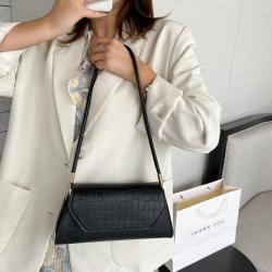 Hot selling and trendy new fashion single shoulder underarm bag carteras para mujer 	 sac a main