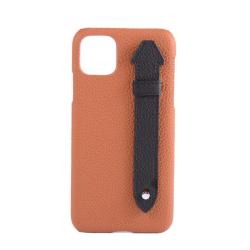 Genuine Leather Smartphone Mobile Phone Case Cover With Handle For Iphone 12 13 14 15 pro Max 14 Plus