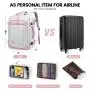 LOVEVOOK Large Capacity 40L Carry On Backpack with 3 Packing Cubes 17 Inch Laptop Travel Backpack Airline Approved Luggage Bags