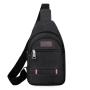 New Fashionable  Men Chest Canvas Bag Multipurpose Sports Bag With Large Capacity Pure Color Durable Cycling Bags