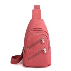 Chest Pack Belt Bag Crossbody Waist Bag Mobile Phone Wallet Storage Fashion Leaf Leopard Print Shoulder Chest Bag For Women