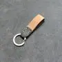 Wholesale Crazy Horse Cowhide Leather Key Holder Travel Keychain Holder Real Leather Smart Car Key Case Holder