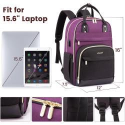 LOVEVOOK Notebook Bag Custom Waterproof Student Casual School Bag Backpacks 15.6 17 inch business and school laptop backpack