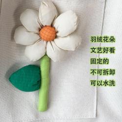 New Women's Shoulder Bag Fresh Flowers Cartoon Pattern Canvas Bag for Shopping