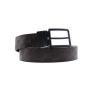 Reversible mens genuine leather belts with stainless steel buckle custom