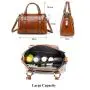 Top Quality 2024 Trendy Custom logo genuine leather handbags for women cowhide tote bag ladies vegan real leather handbag