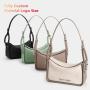 2024 Fully Custom New Fashion Womens Shoulder Bags Chic Underarm Bag Trending Soft Vegan Leather Lychee Ladies Shoulder Bags
