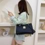 Hot Sale Custom Logo Tote Bags for Ladies High Quality Femme Frame Shape Women's Handbags with Single Strap Scarf Decoration