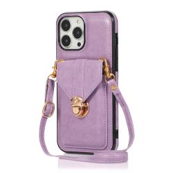 Factory wholesale leather crossbody phone bags cell phone case leather mobile phone bags cover