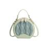 2024 Custom Embossed PU Leather Round Hand Bag For Fashion Women Ladies