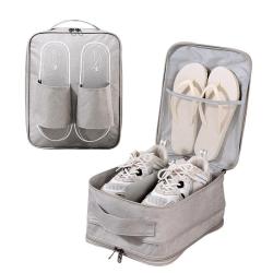 SN055 Transparent Shoe Box Polyester Waterproof Household Portable Storage Shoe Bag for Travel Multifunctional Travel Shoe Bag