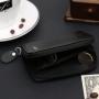 OEM186 Zipper Small Wallets Men Genuine Leather Card Holder Coin Pocket Male Purse Brand High Quality Wallets