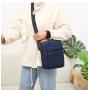 HR499 Men's Shoulder Bag New Business Multi layer Zipper Men's Crossbody Bag Simple Lightweight Oxford Fabric Messenger Bag