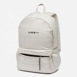 CHANGRONG Custom Winter Soft Puffer Quilted backpack bag