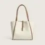 Basket bag Lady 2024 Korean Version  The New Soft Leather Senior Shoulder Bag Large Capacity Fashion Niche Tote Bag