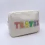 RTS New Arrivals  Best Gift Women Waterproof  Travel Custom Make Up Bag Toiletries Pouch Cosmetic Nylon Pouches