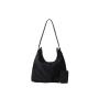 Popular Nylon Material Soft Zipper Handbag  Inner Polyester Women's Shoulder Bags