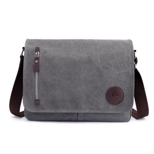 WTB055 Fashion Casual Popular Messenger Bag For Men Canvas One Shoulder Crossbody Bags Ins Small Square Bag