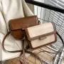 Customized Logo Bolsos De Mujer Solid Color Leather Bags Custom Logo Handbag Crossbody Bag