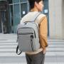 ZR877 New Laptop Bag Unisex USB Computer Backpack Oxford Fabric Waterproof Zipper Print Logo Gift Backpack Business Schoolbag