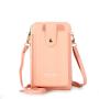 Ladies Korean Fashion Multi-Function Shoulder Wallet New Wholesale Solid Color Diagonal Mobile Phone Bag Single Strap Touch