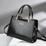 2024 Solid Color Alligator Pattern Hand Bags Designer Famous Brands Luxury Crossbody Tote Bag Women's Luxury Handbags