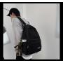 HR035 Latest Fashionable Female High School Student Backpack Nylon Ins Lightweight Casual Bag Recycle Daily Young People Bag