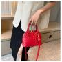 HR412 New Creative PU Leather Shell Bag Personalized Design Temperament Crossbody Bag Practical Shoulder Women's Handheld Bag
