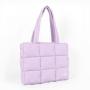 CHANGRONG Custom Large Capacity Soft Padded Winter Quilted Nylon puffer tote bag