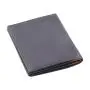 Italian cowhide leather nice leather front pocket wallets slim card holder wallets with pull tab