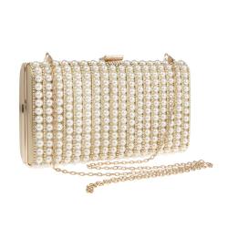 New arrival pearl bag handbag party purse bridal wedding clutch bag pearls evening bags