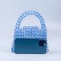 Designer 2024 New Korea Handmade Beaded Bag Luxury Women Beaded Handbags Ladies