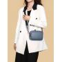 Fashionable versatile single shoulder crossbody bags women handbags ladies multi-layer small square bag