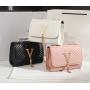ZR299 Women's Shoulder Bag 2023 New Fashion Simple Stripe Embroidered Tassel Decorative Crossbody Bag