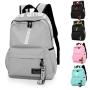 SC056 New Arrival Backpack School Bags High Quality Fashion Solid Color Student Schoolbag Small Casual Backpack For Girl Boy