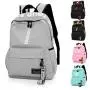 SC056 New Arrival Backpack School Bags High Quality Fashion Solid Color Student Schoolbag Small Casual Backpack For Girl Boy