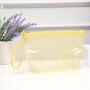 Waterproof Transparent PVC Makeup Bag Travel Clear PVC Wash Toiletry Cosmetic Bag With Custom Logo